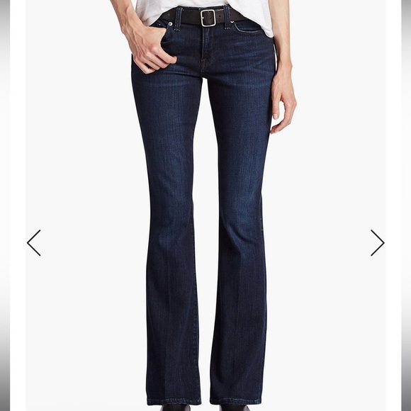 Lucky Brand Denim - Lucky Brand Sofia Boot Serpantine Blue Jeans Size 12/31 Regular Mid-Rise